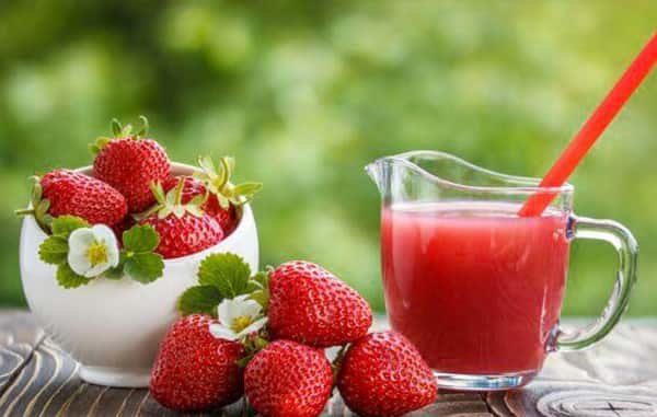 Strawberry cleancy juice