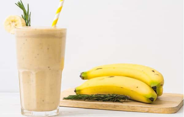 Appetite suppressant with banana and Rice Milk